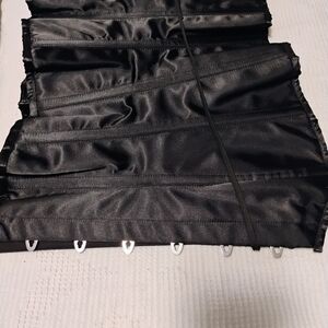 Black Satin Corset